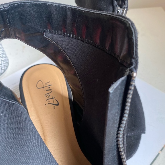 y not Heeled Sandals For Women Ankle Strap Low Block, Open Toe Dress Pumps - Picture 2 of 3